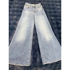 FRAME Le Palazzo Jeans High-Rise Wide Leg , Full length, Size 24 *RARE*